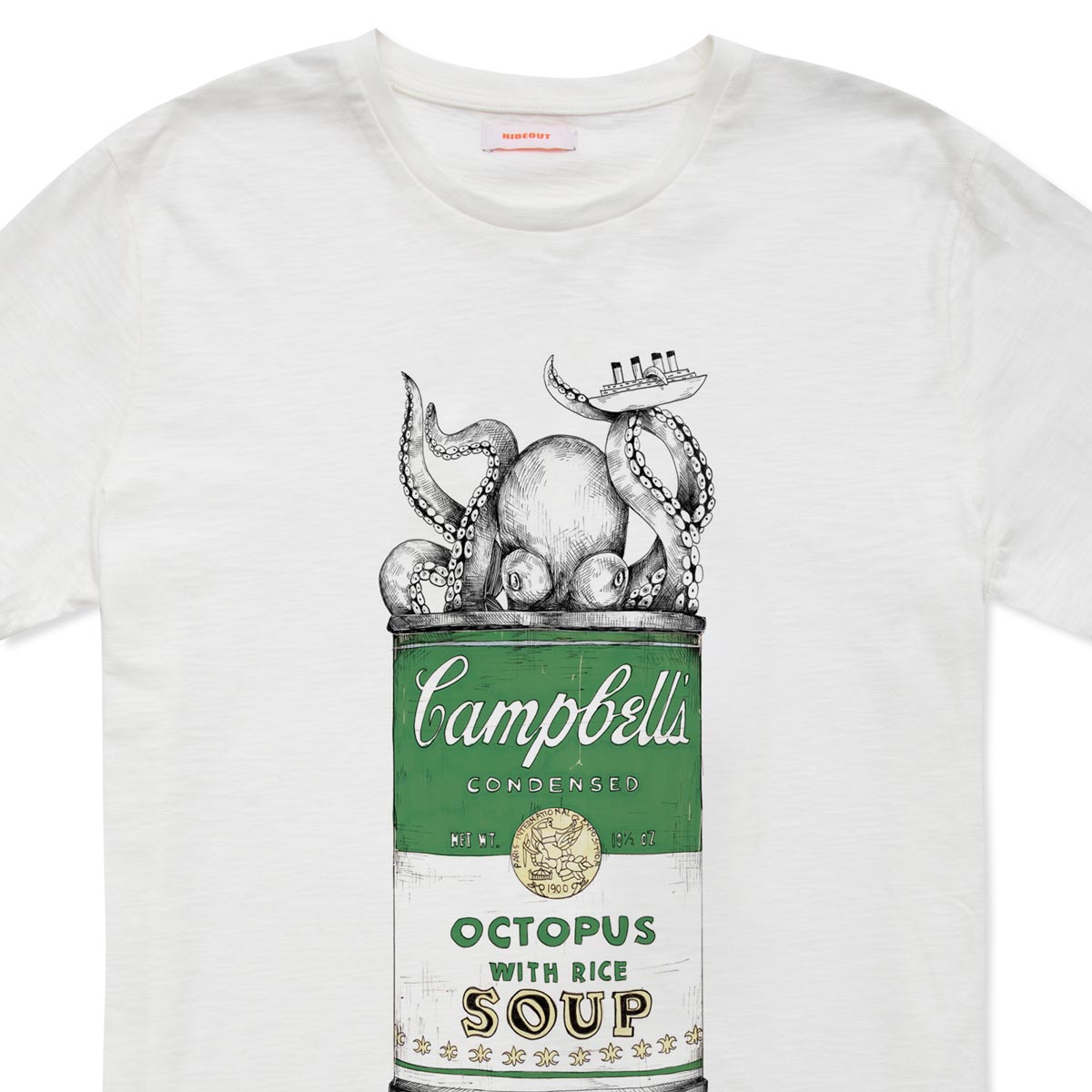 Octopus green t-shirt uomo