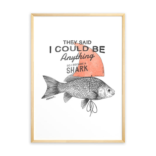 Shark, stampa Fine Art