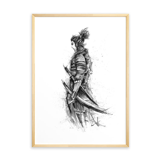 Samurai, stampa Fine Art