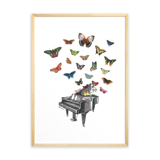 Piano Music, stampa Fine Art