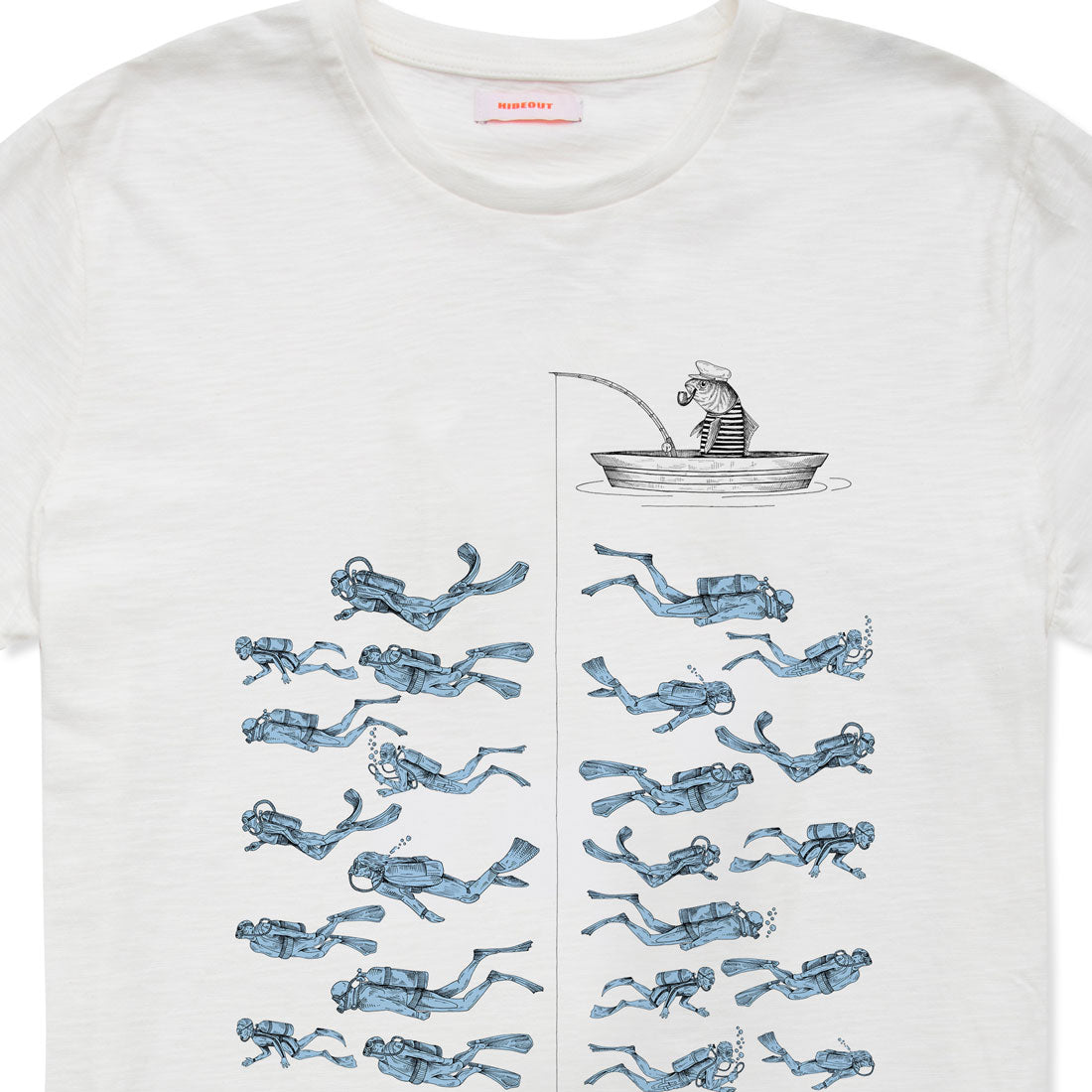 Fishing t-shirt uomo