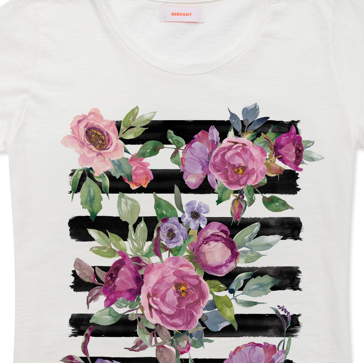 Flower t-shirt donna