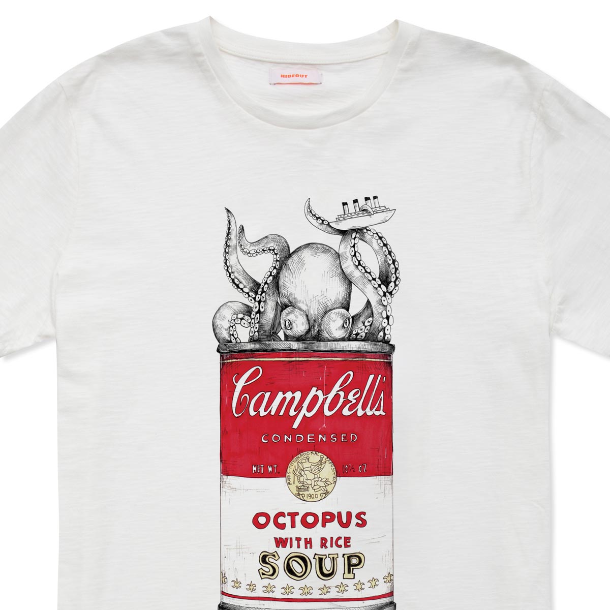 Campbell red men's t-shirt
