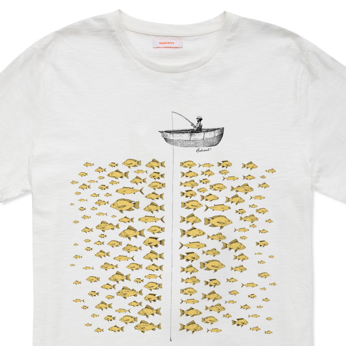 Yellow Fisherman t-shirt uomo