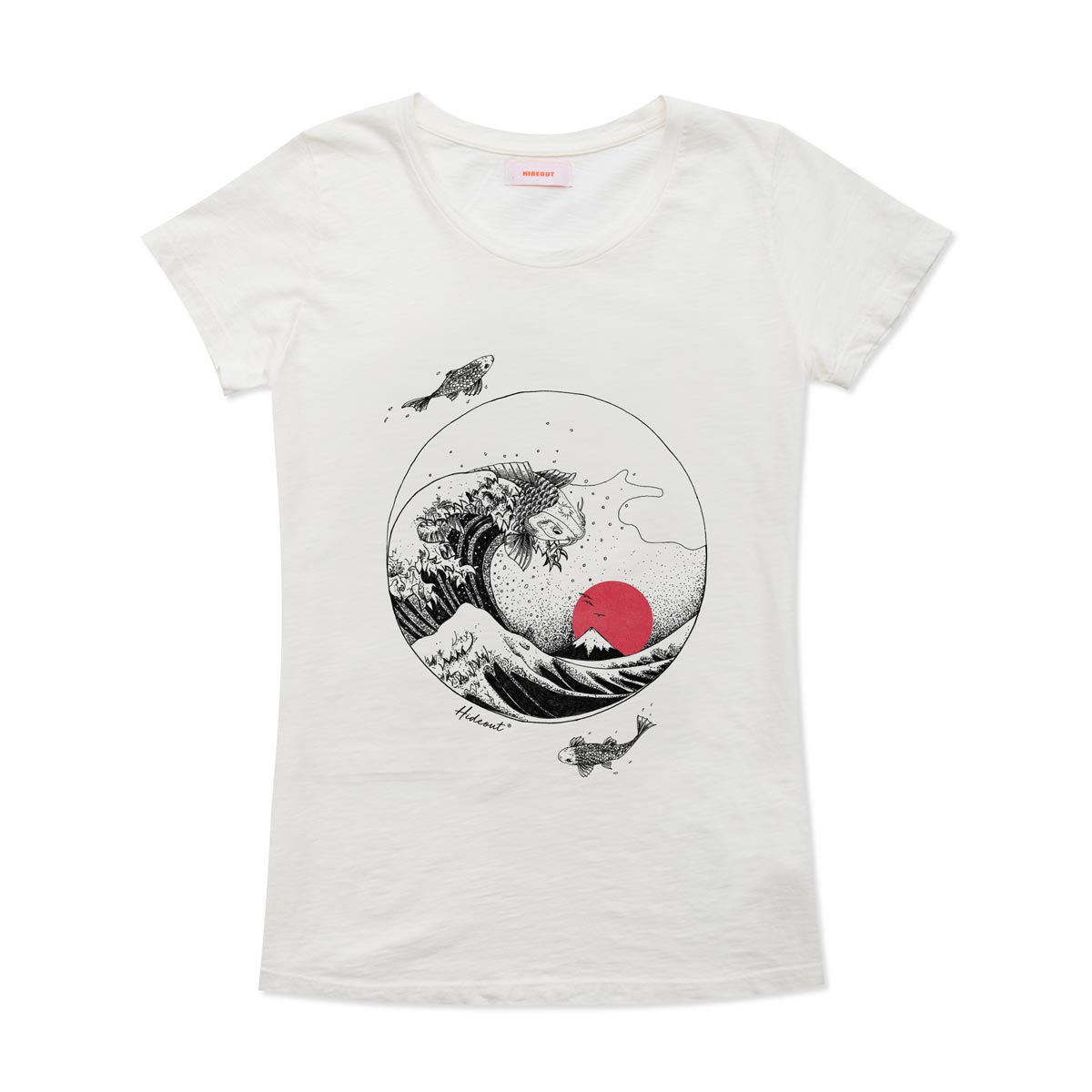 Wave t-shirt donna