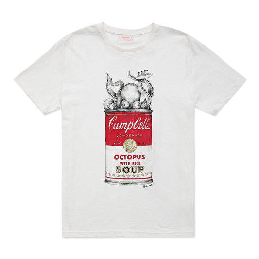 Campbell red men's t-shirt