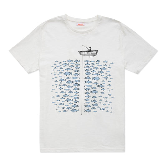 Blue Fisherman men's t-shirt