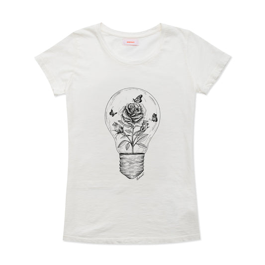 Flower Lamp women's t-shirt