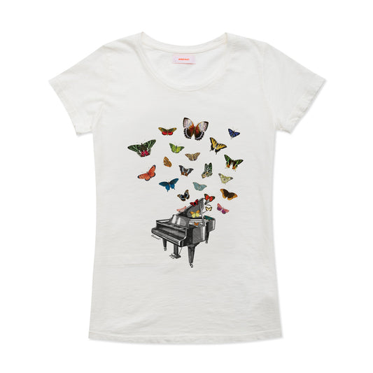 Piano t-shirt donna