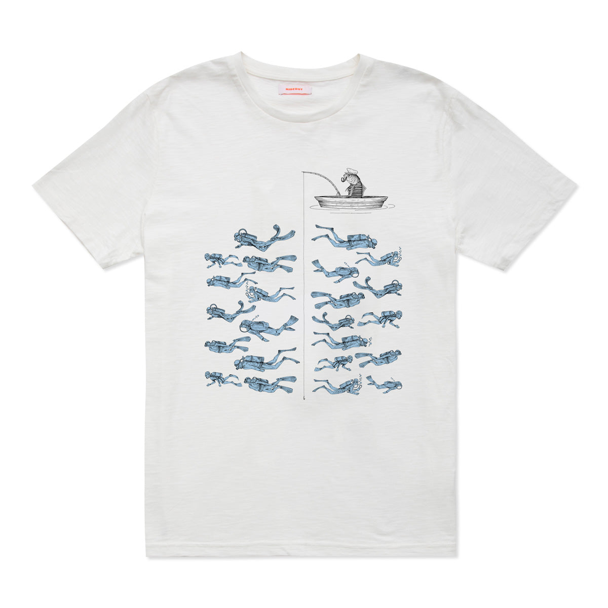 Fishing t-shirt uomo