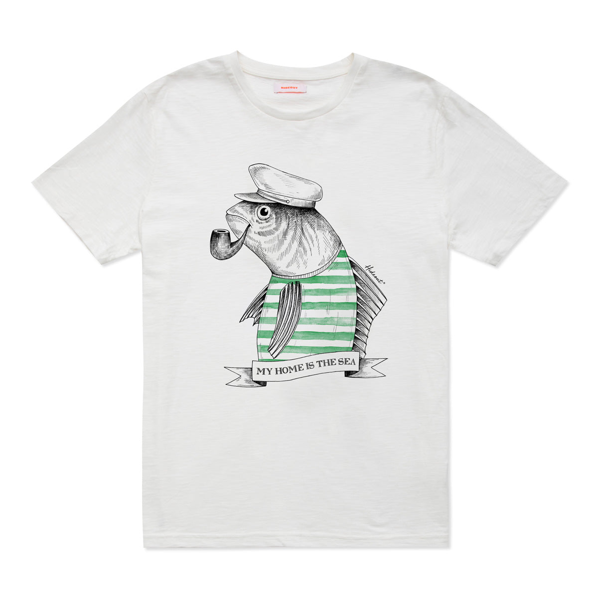 Green Fish t-shirt uomo