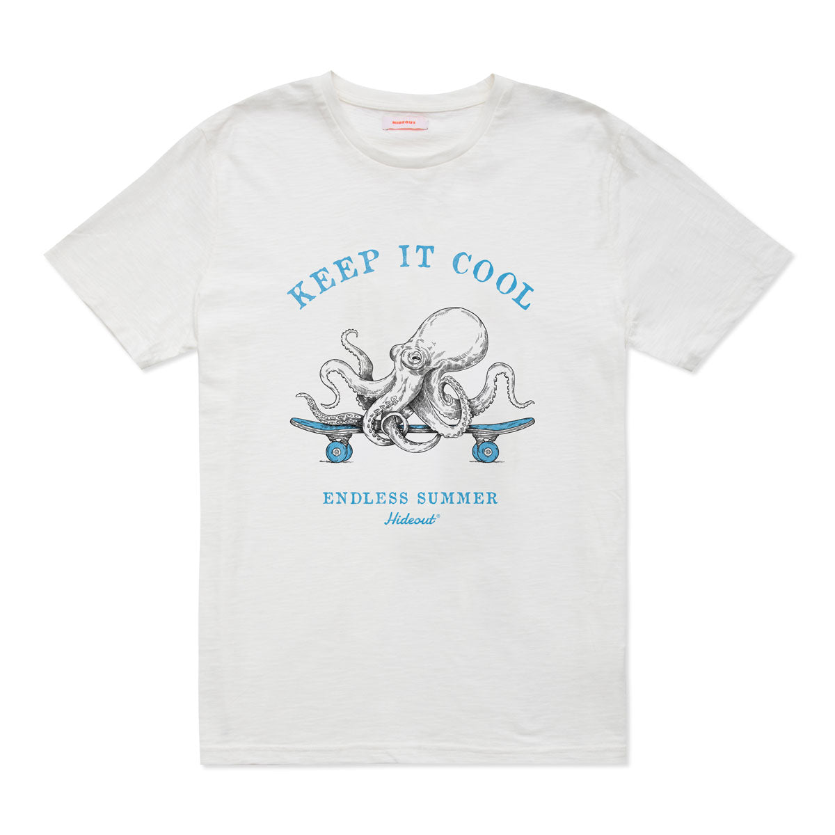 Blue Octopus t-shirt uomo