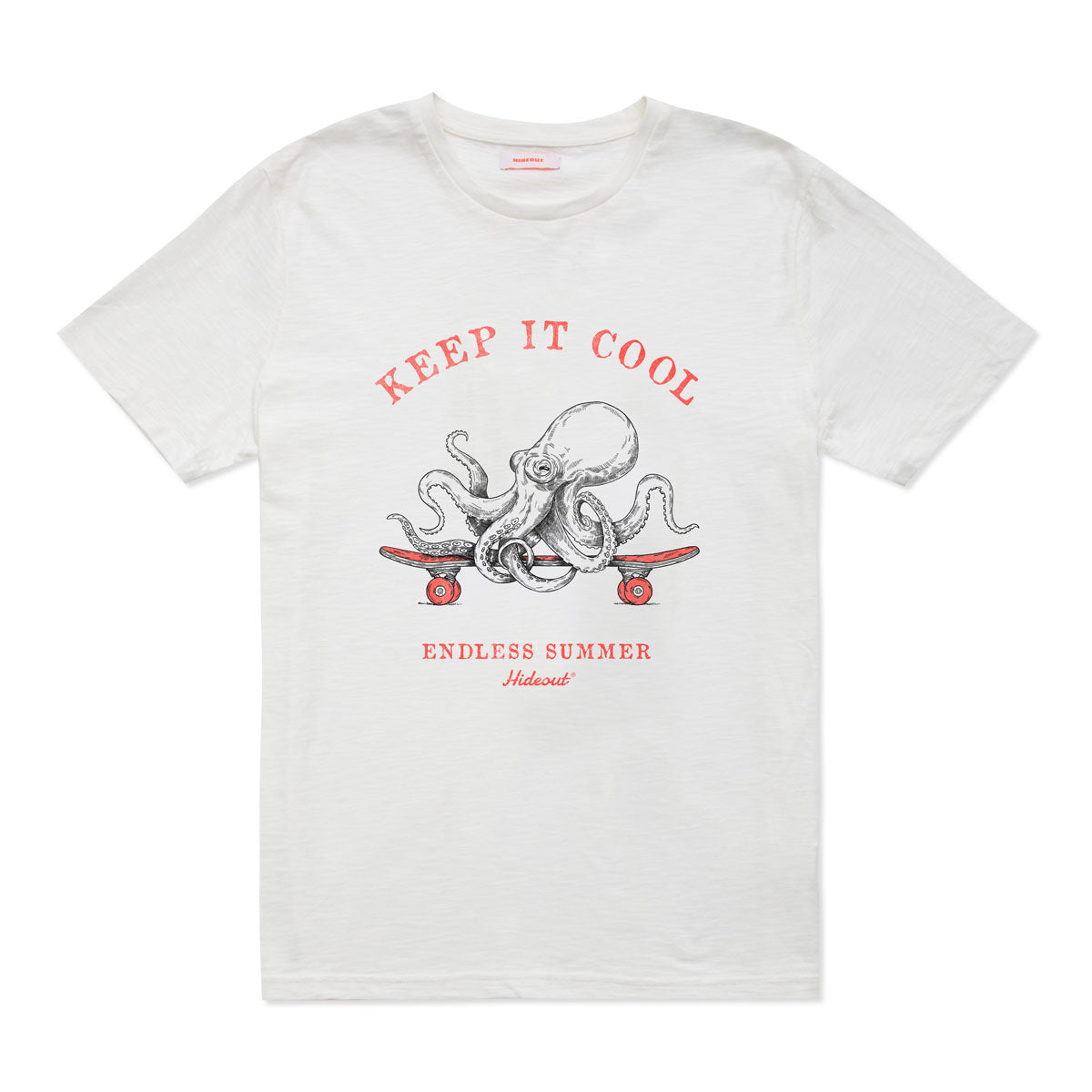 Red Octopus t-shirt uomo